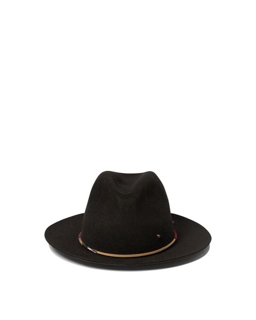 SUPERDUPER Black Duke Mend Hats for men