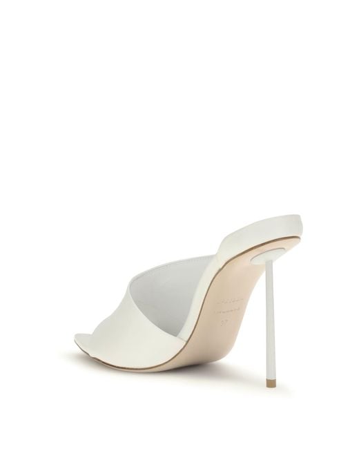 Le Silla White Sandals Futura