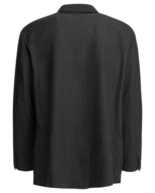 Beams Plus Black Wool Blazer Jackets And Coats