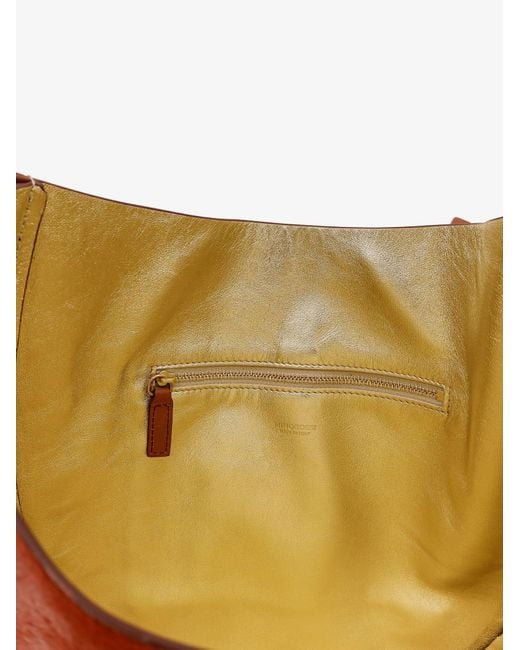 MINOBOSSI Brown Pony Skin Shoulder Bag