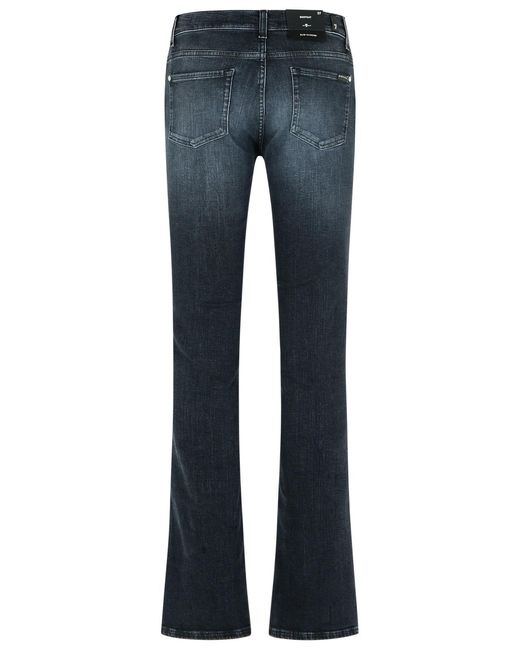 7 For All Mankind Blue Bootcut Jeans