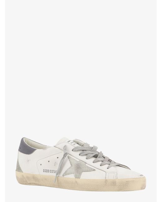 Golden Goose Deluxe Brand White Deluxe Brand Super Star Classic With Spur Leather Sneakers for men