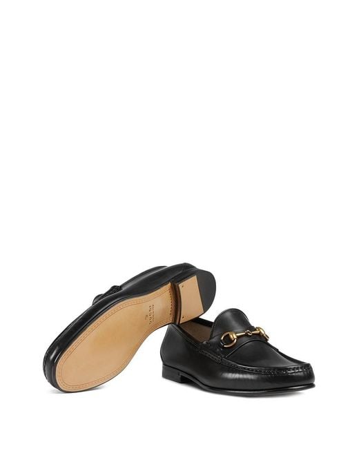 Gucci Black "Horsebit 1953" Loafers for men