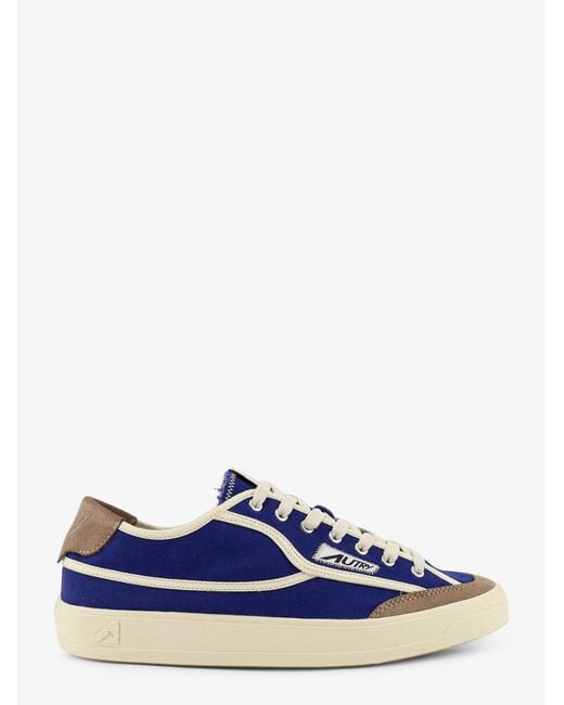 Women's Blue Canvas Trainers Windscape