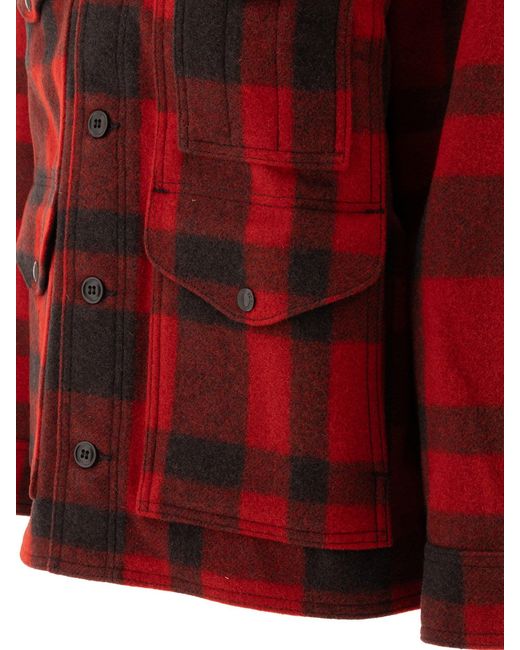 Filson Red Mackinaw Coats
