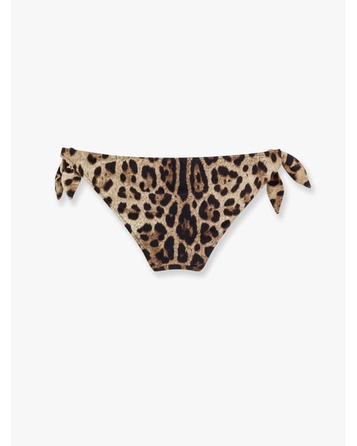 Dolce & Gabbana Black Lycra Bikini Bottoms