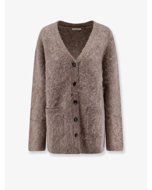 R2W Brown Alpaca Blend Cardigan