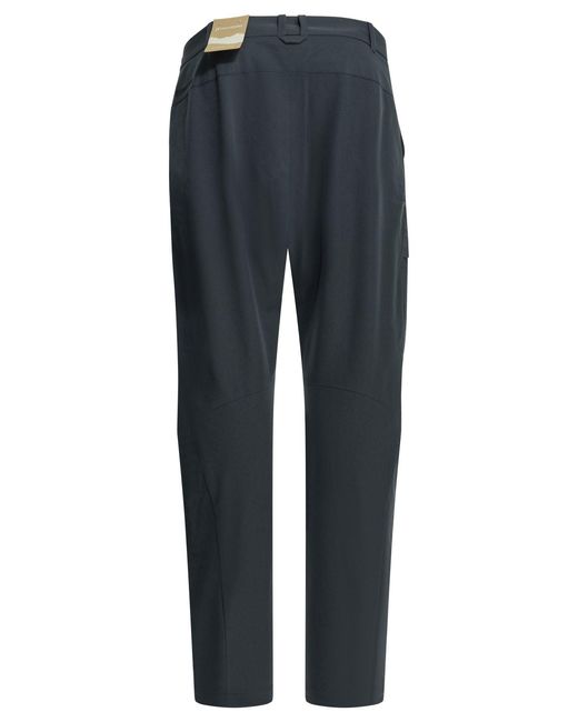 Houdini Sportswear Blue "M's Go Pants Ii" Technical Pants for men