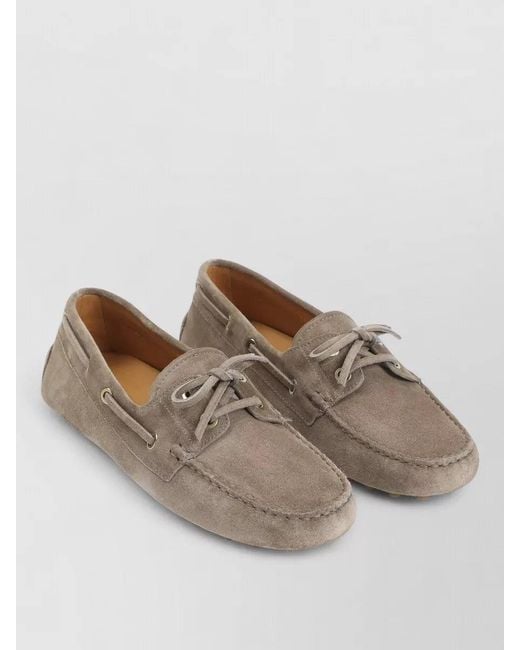 Tod's Brown "Gommino" Loafers