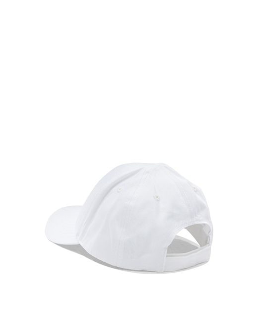 Autry White Cotton Hat for men