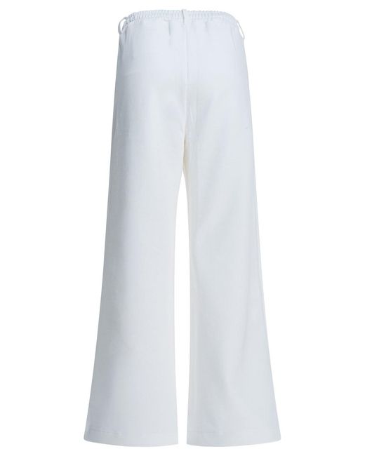 OWN OFF WITH NATURE White Trousers