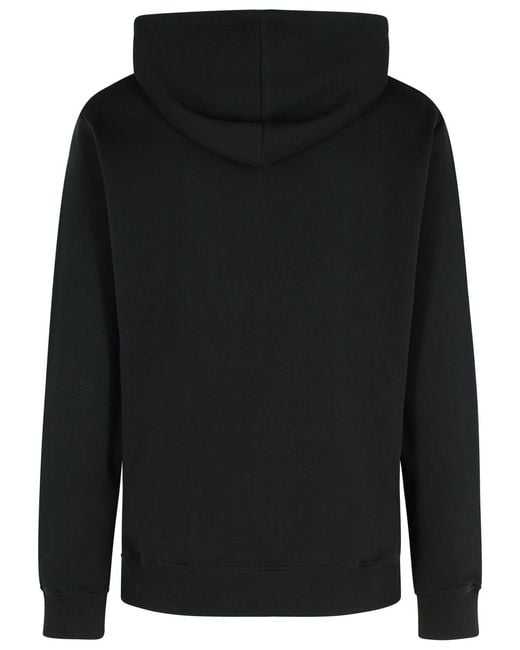 Balmain Black Cotton Sweatshirt for men