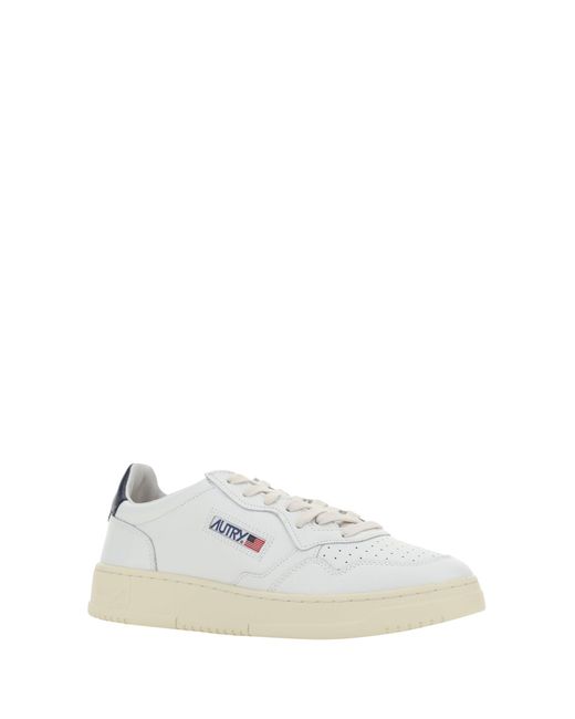 Autry White 01 Low Sneakers/Space for men