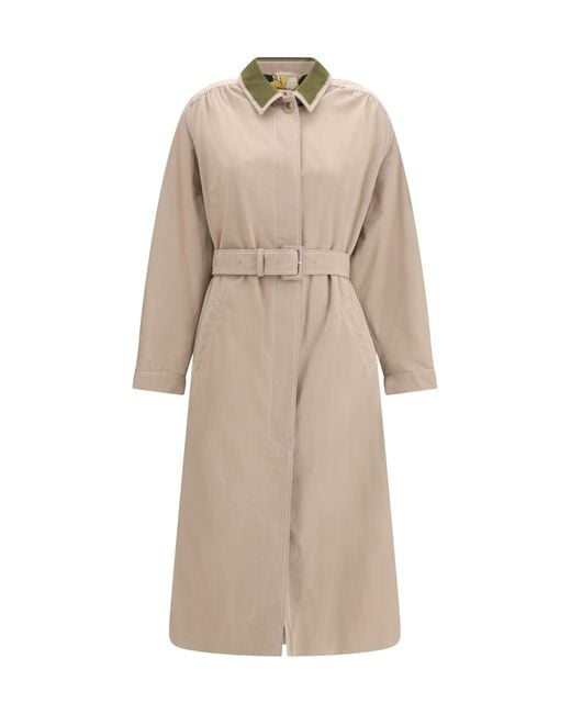 Marni Natural Gabardine Trench
