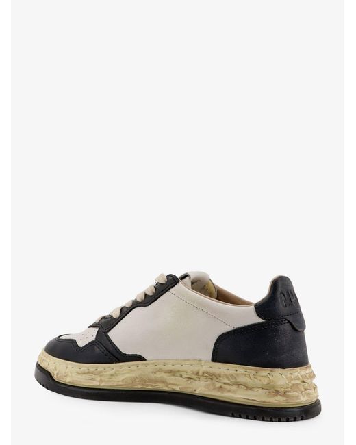 Autry X Mihara Yasushiro Black Super Vintage Low Sneakers for men