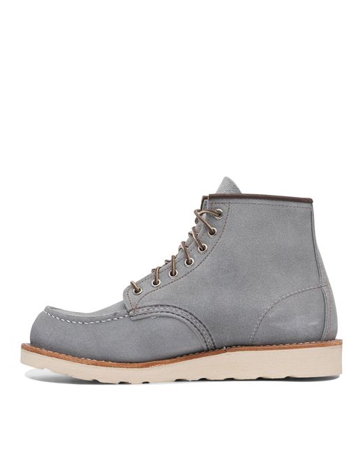 Red Wing Gray Ankle Boots