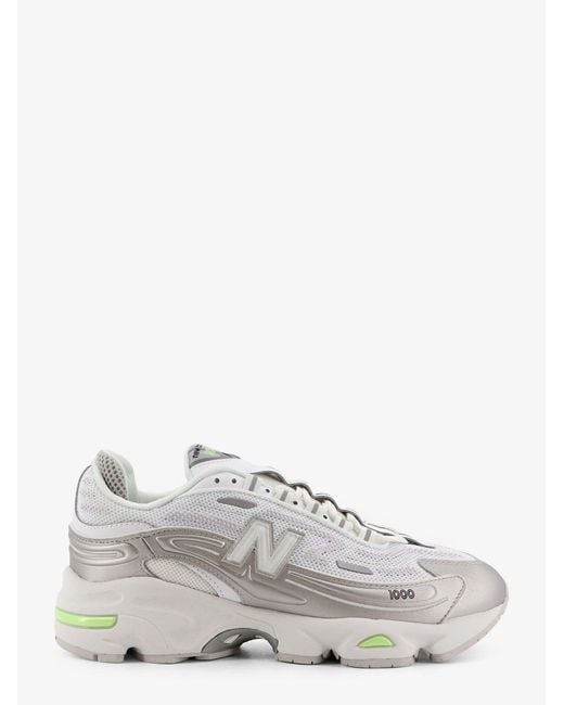 New Balance White 1000 Mesh Sneakers for men