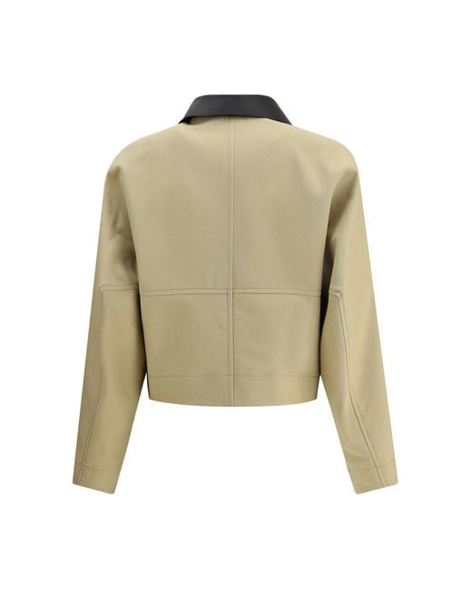 Givenchy Natural Cropped Caban Coat