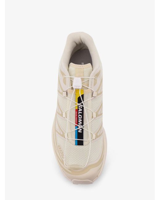 Salomon White Xt-6 Nylon Sneakers for men