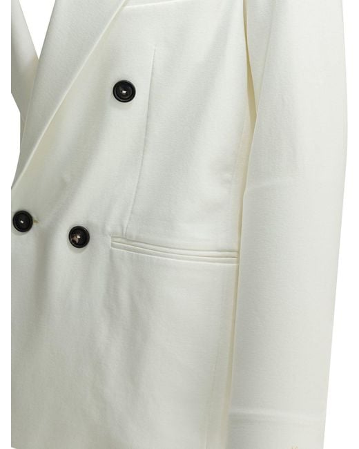 Circolo 1901 White Cotton Jacket