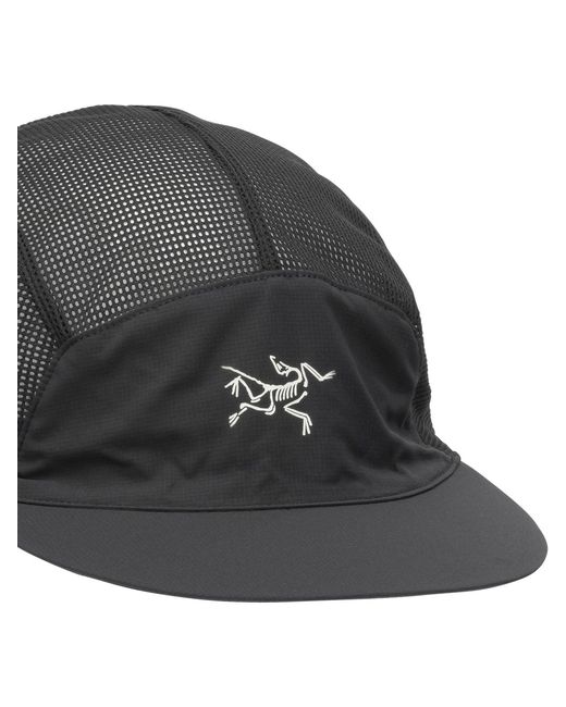 Arc'teryx Black Norvan Mesh Trucker Hat for men