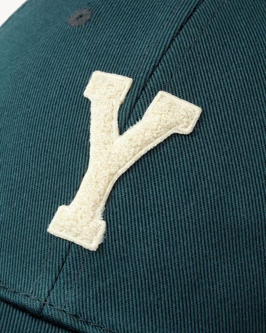 Saint Laurent Blue College Gabardine Baseball Cap for men