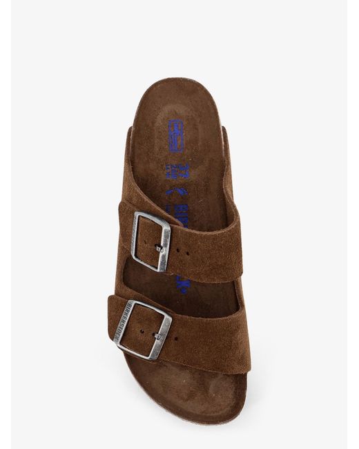Birkenstock Brown Sandals Suede/Gomma