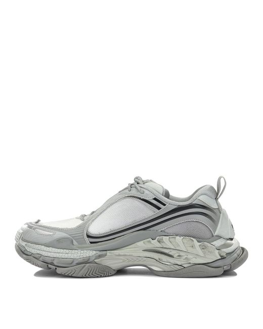 Balenciaga Gray "Triple S.2" Low-Top Sneakers for men