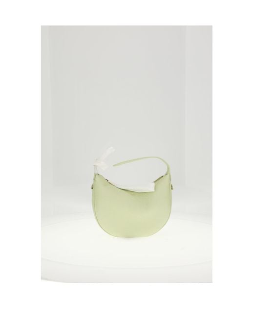 Céline White Shoulder Bag Lulu