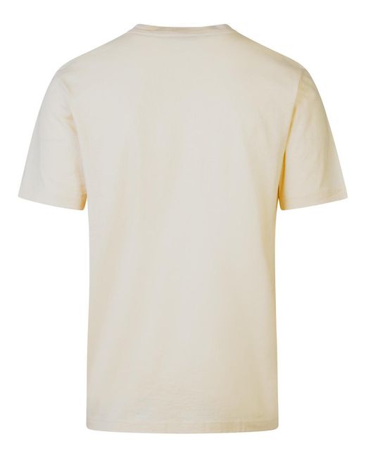Maison Margiela Natural Set Of 3 Cotton T-Shirts for men