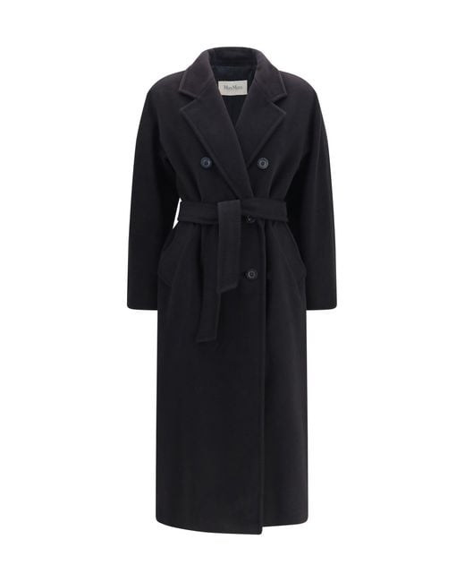 Max Mara Black 101801 Madame Coat