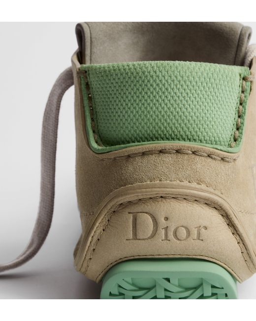 Dior Natural Roadie Lace Up Ankle Boots for men