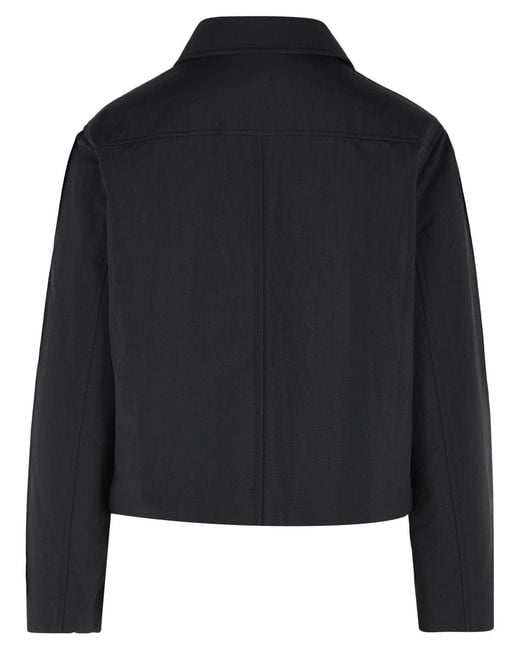 Jil Sander Black Polyamide Jacket