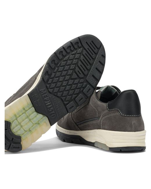 Mephisto Gray Marius Sneakers & Slip-on Grey for men