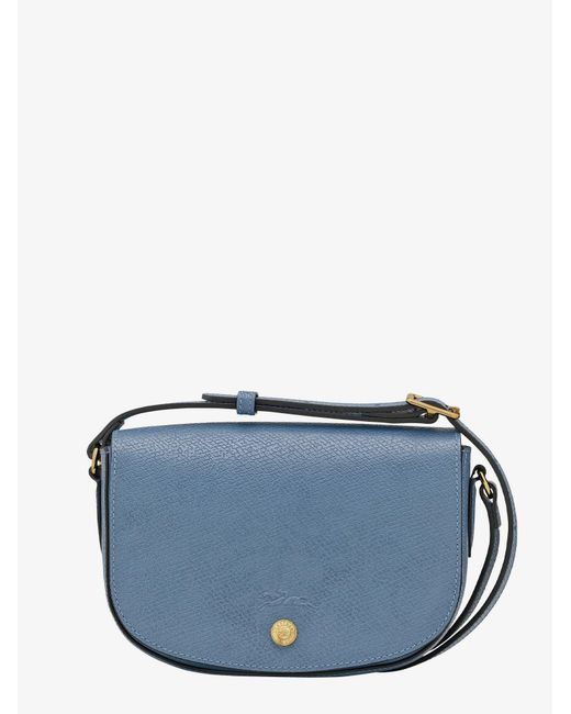 Longchamp Blue Epure Leather Crossbody Bag