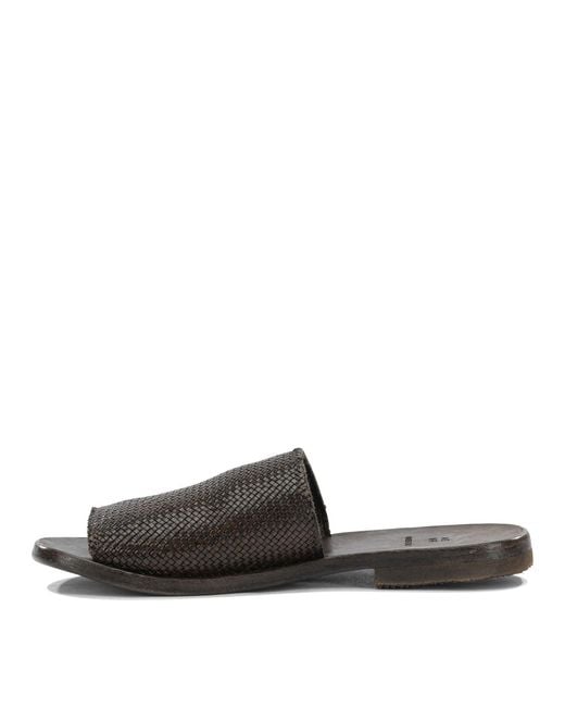 Moma Multicolor Calf Leather Rubber Sandals