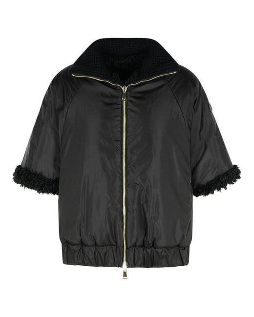 Moncler Black Reversible Hood