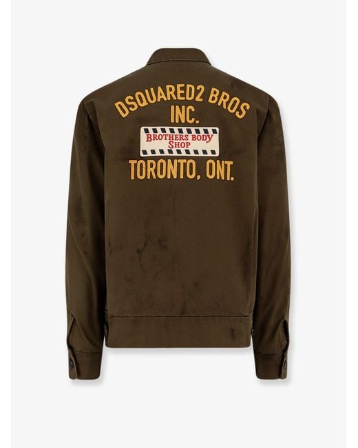 DSquared² Brown Light Jackets for men