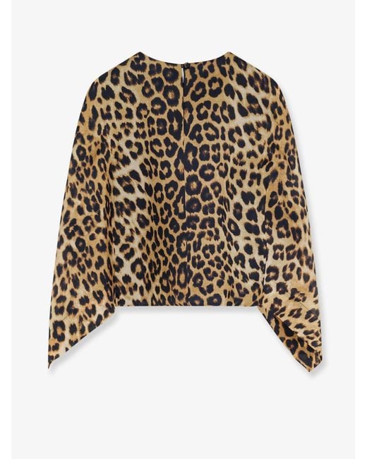 Alberta Ferretti Black Silk Shirt
