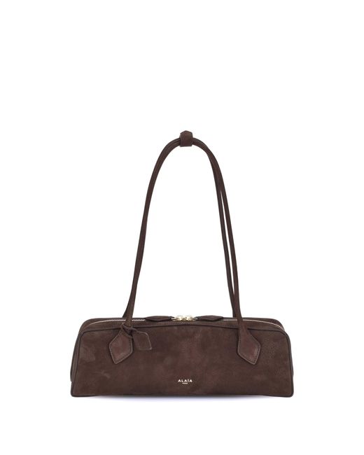 Alaïa Brown Alaã¯A Le Teckel Shoulder Bag