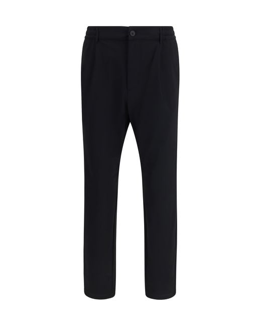 Cruna Black Trousers Mitte for men