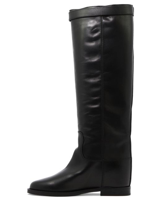 Via Roma 15 Black "santa Monica" Boots
