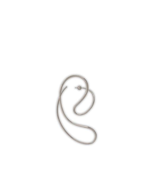 Panconesi White P Continua Large Earrings