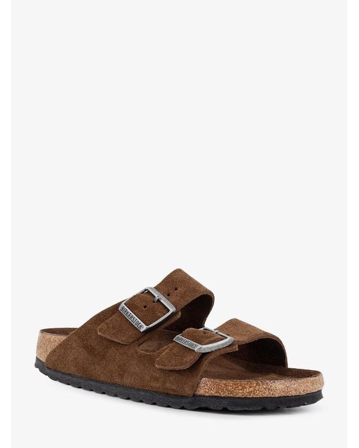Birkenstock Brown Sandals Suede/Gomma
