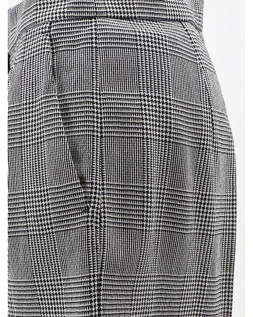 Max Mara Gray Mxmagoraio Virgin Wool Shorts