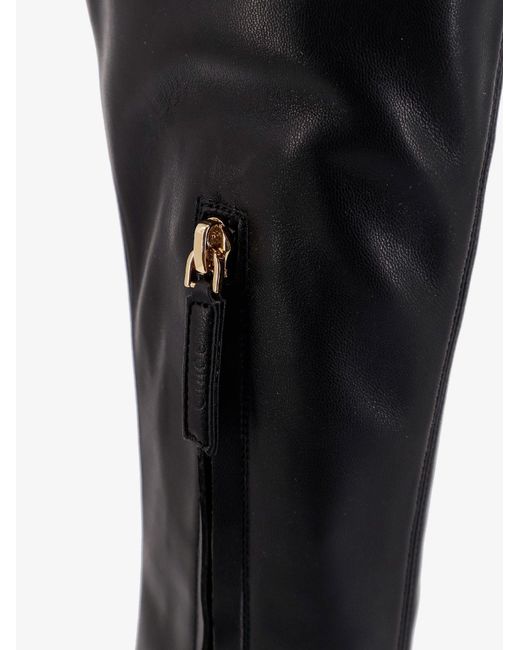 Chloé Black Janis Over The Knee Leather Boots