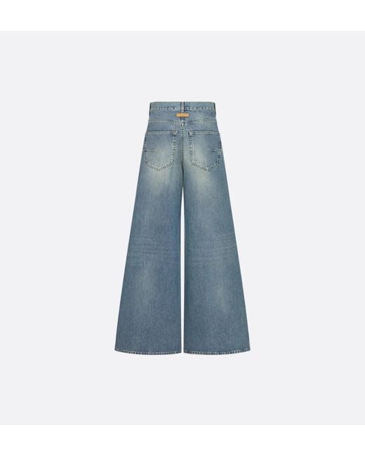 Dior Blue Flared Jeans