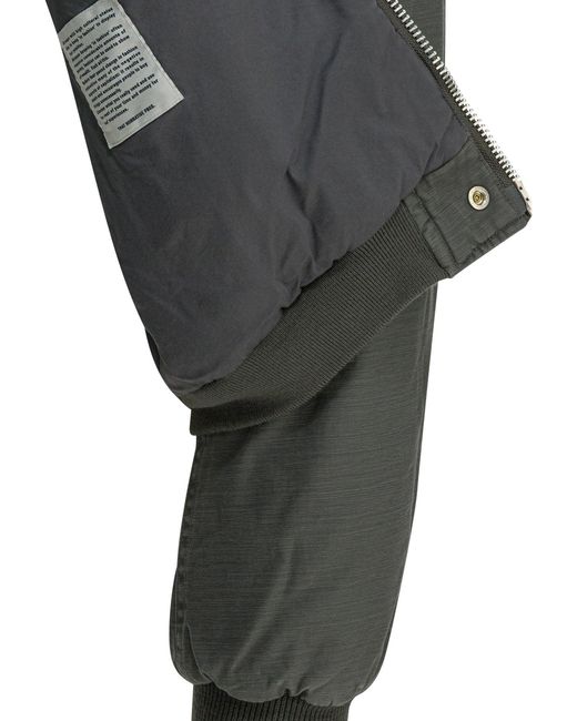 Nonnative Black "Trooper Puff" Bomber Jacket