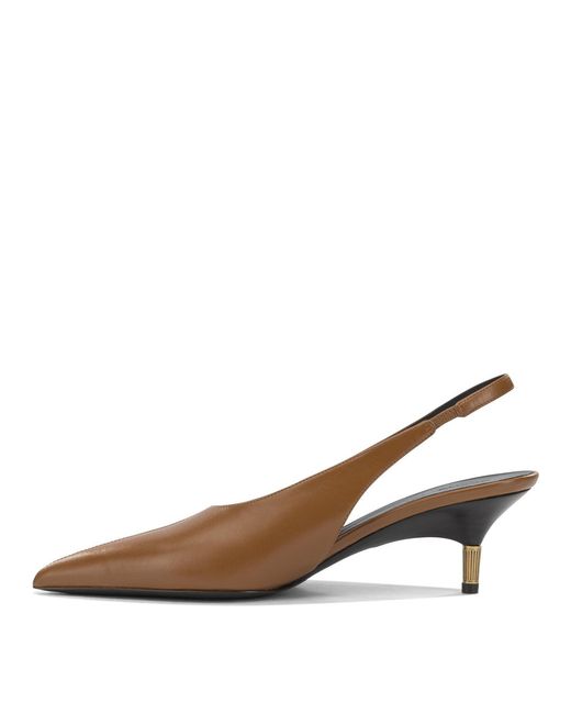 Khaite Brown "Bella 55Mm" Slingback