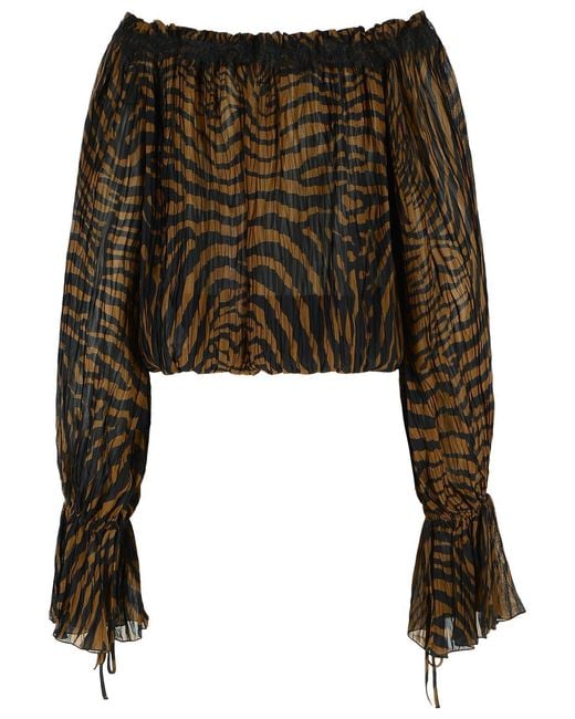 Blumarine Black Viscose Blouse